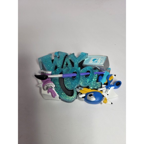 2006 Hallmark WAY COOL Art & Crafts Keepsake Ornament Fridge Magnet Gift Student - Picture 4 of 6